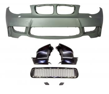 BMW E82 1 SEREIS 2008-2013 1M FRONT BUMPER CONVERSION with brake ducts