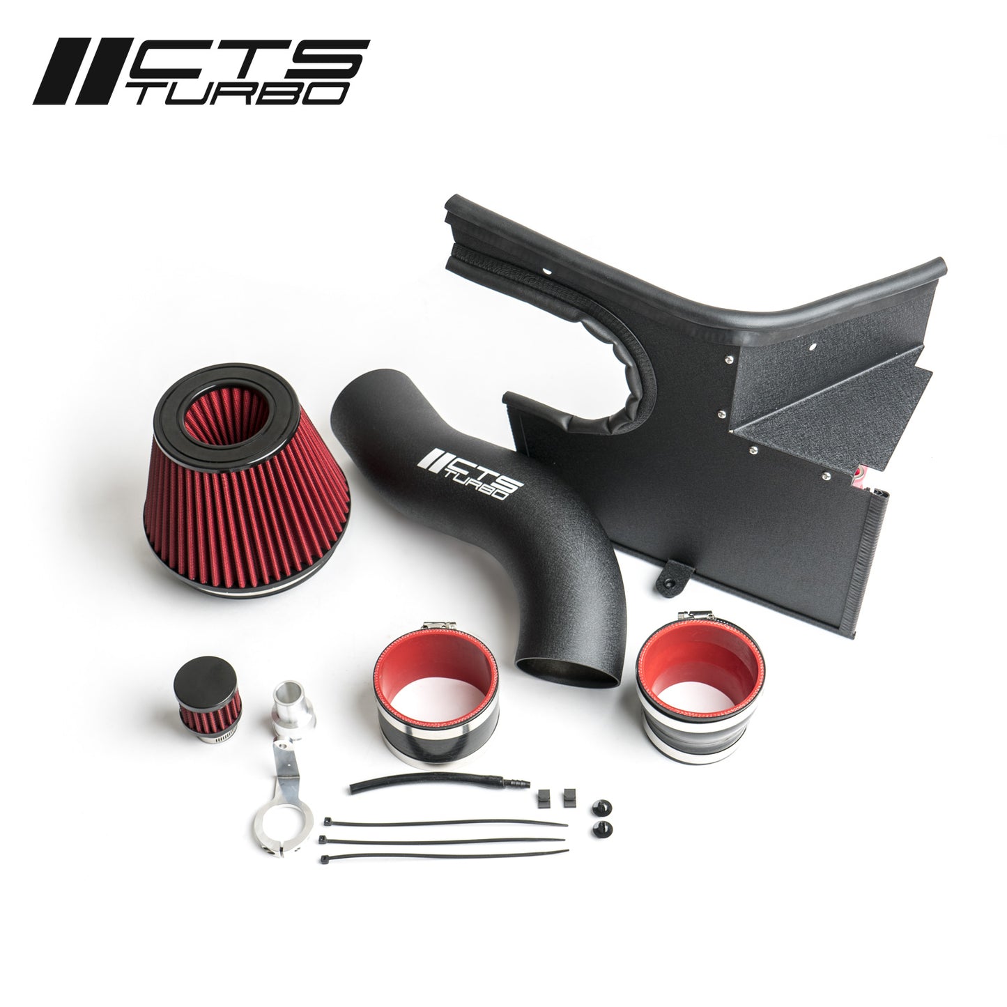 CTS Turbo Audi B8/B8.5 S4, S5, Q5, SQ5 V6T Supercharged Air Intake System (True 3.5″ velocity stack) Code: CTS-IT-300R