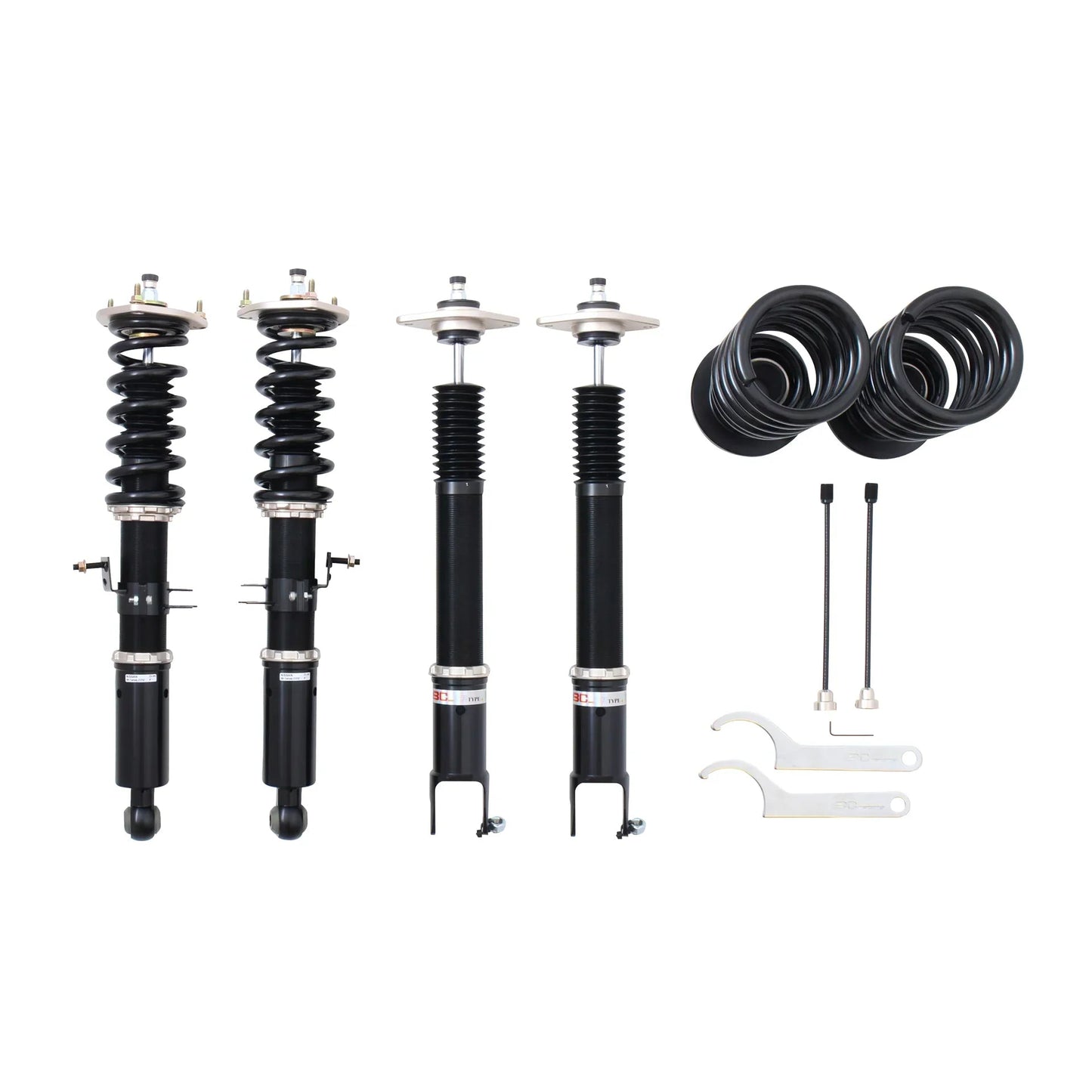 BC COILOVERS | 2009-2021 - NISSAN FAIRLADY Z/370Z (SEPARATE STYLE REAR) - Z34 D-30-BR