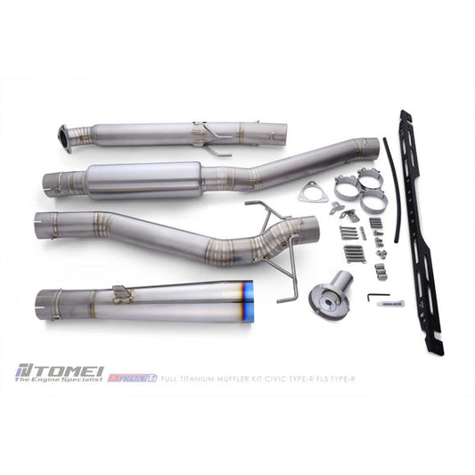 FULL TITANIUM MUFFLER KIT EXPREME TI CIVIC TYPE-R FL5 TYPE-R