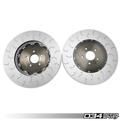 034 Motorsport 2-Piece Floating Front Brake Rotor Upgrade Kit (400x38) - Audi / C7 / S6 / S7 / RS6 / RS7 / D4 / A8 / S8