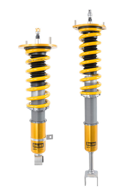 Ohlins 89-94 Nissan Skyline GT-R (R32) Road & Track Coilover Suspension System featuring Dual Flow Valve Technology