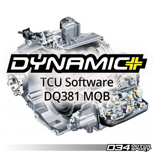 034 Motorsport Dynamic+ TCU Software Upgrade for DQ381 DSG Transmission - VW/Audi / Mk7 / Mk7.5 / GTI/ R / 8V.5 / A3 / S3
